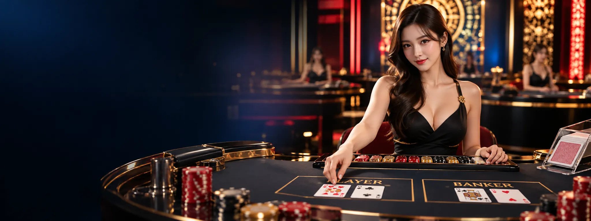 Sexy Baccarat บน M88 คาสิโนสดพร้อมโต๊ะบาคาร่า Live Dealer